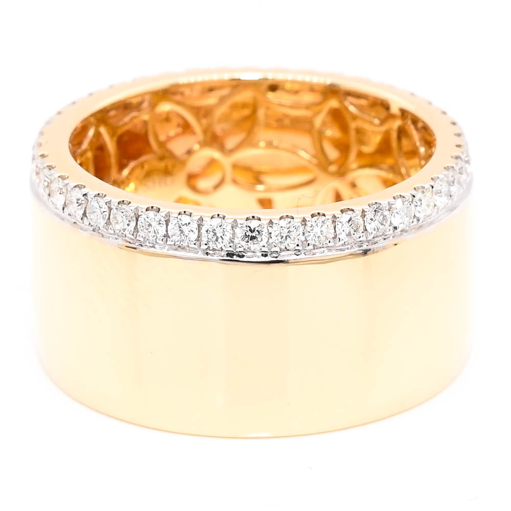 graziella 14KT Yellow Gold 0.48CTW Diamond Celebration Ring