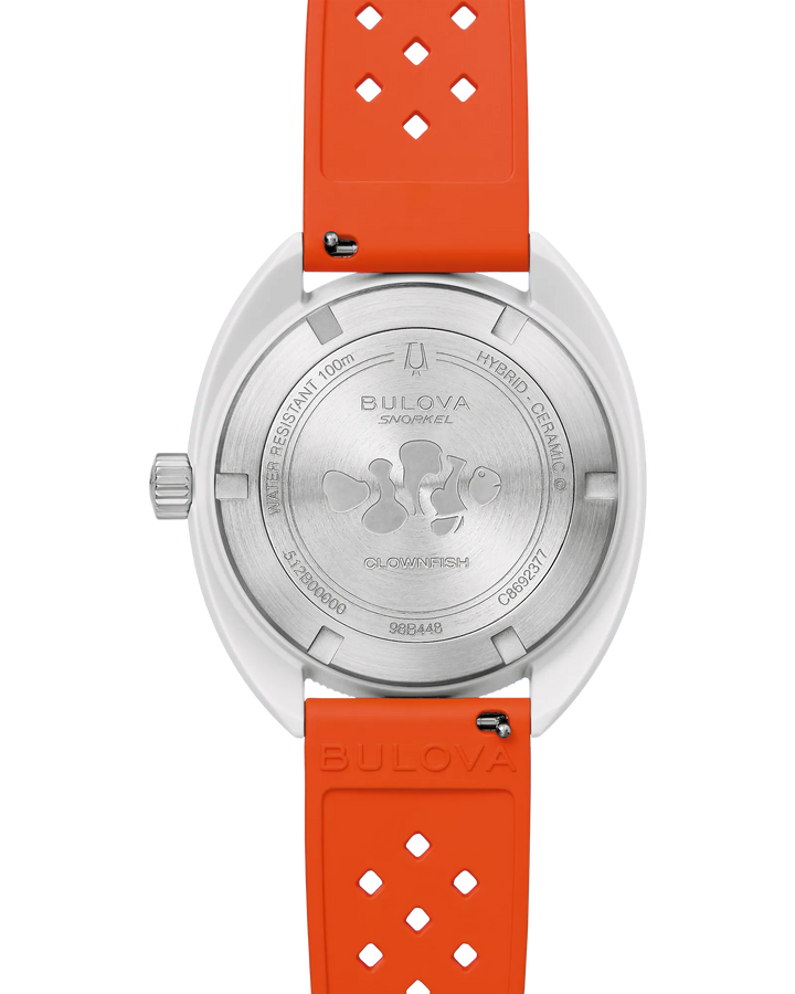 Bulova Snorkel Clownfish 41mm Quartz Watch. 98B448