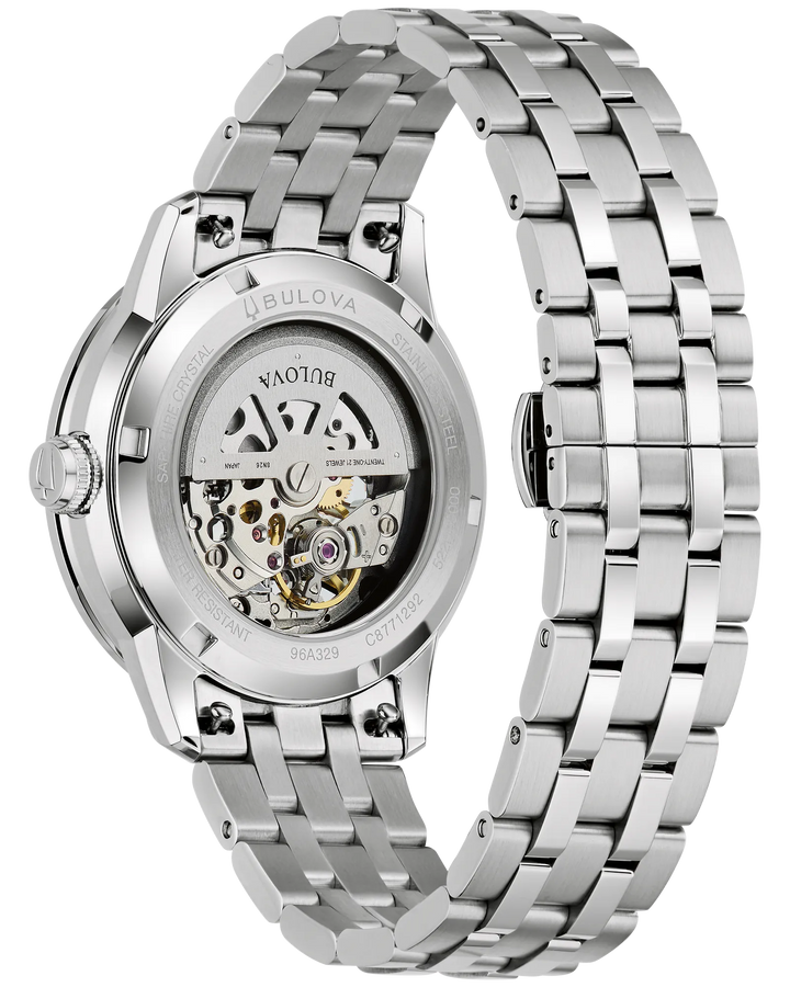 Bulova Sutton 40mm Automatic Watch. 96A329