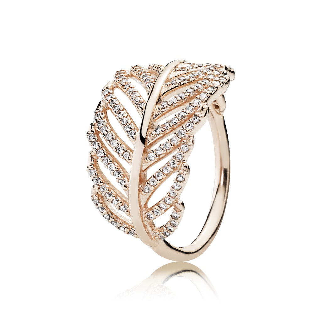 light as a feather, clear cz