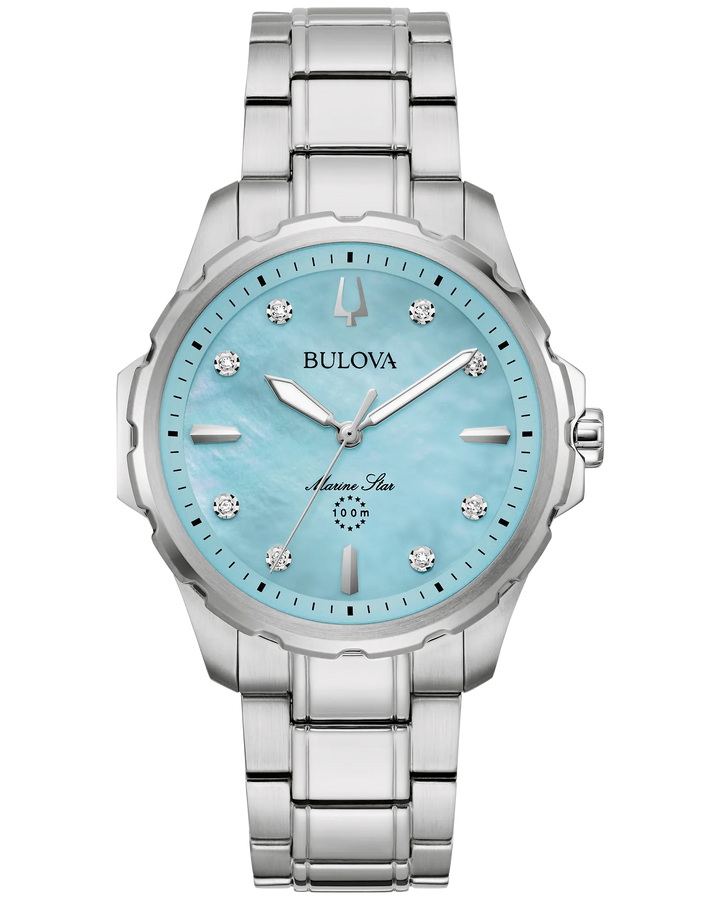 Bulova Marine Star 36mm Quartz Watch. 96P248