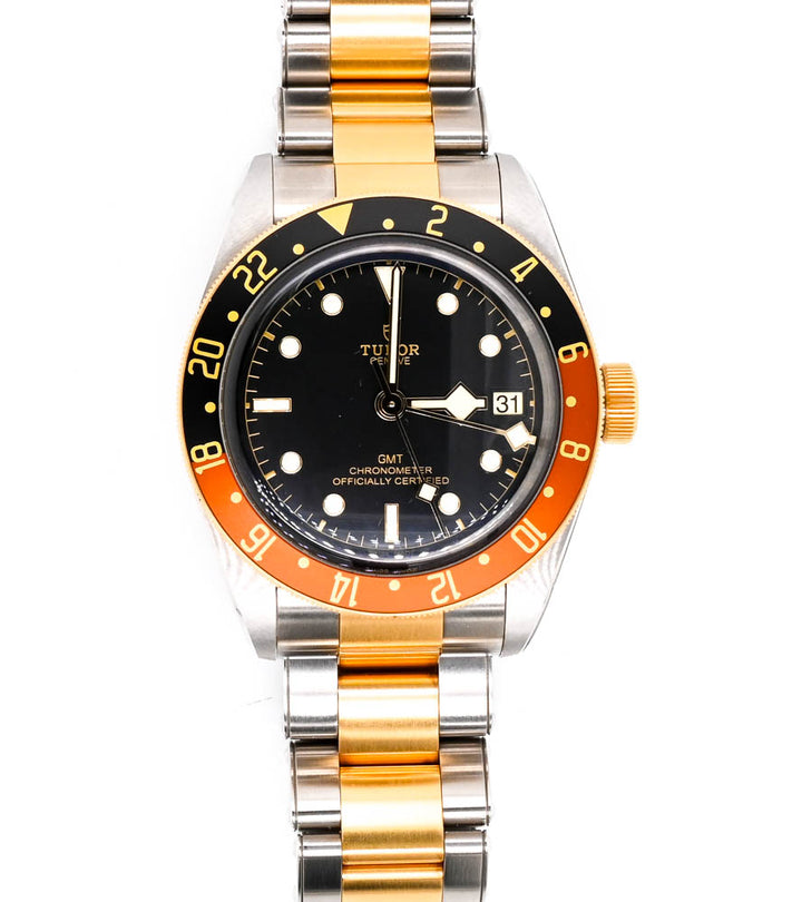 PRE-Owned Tudor Black Bay GMT S&G. M79833MN.