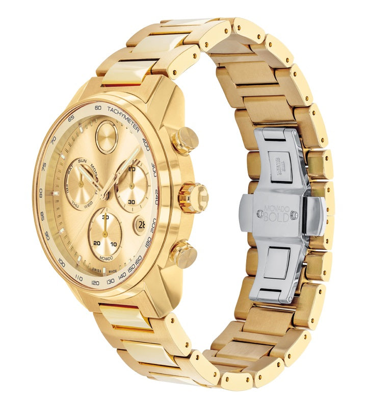 Movado Bold Verso 44mm Swiss Quartz Watch. 3600866