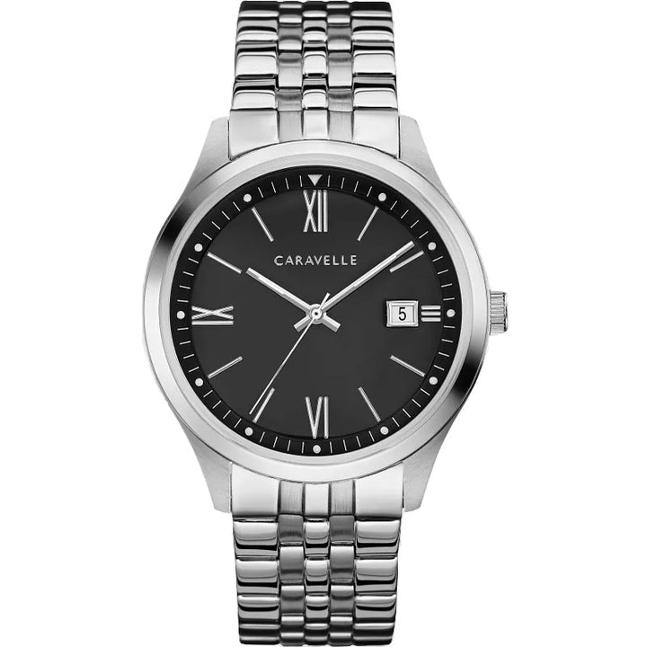 Bulova Caravelle Dress 41mm Quartz Watch 43B158
