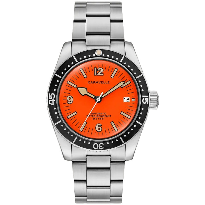 Caravelle Vintage Sea Hunter 39mm Automatic Watch 