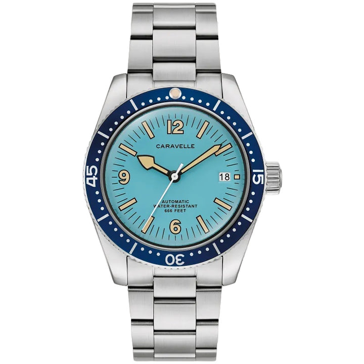 Caravelle Vintage Sea Hunter 39mm Automatic Watch 