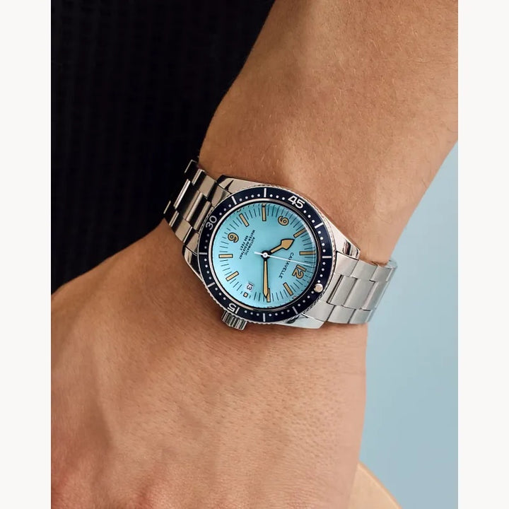 Caravelle Vintage Sea Hunter 39mm Automatic Watch 