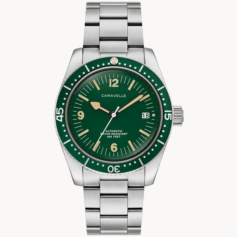 Bulova Vintage Sea Hunter 39mm Automatic Watch 