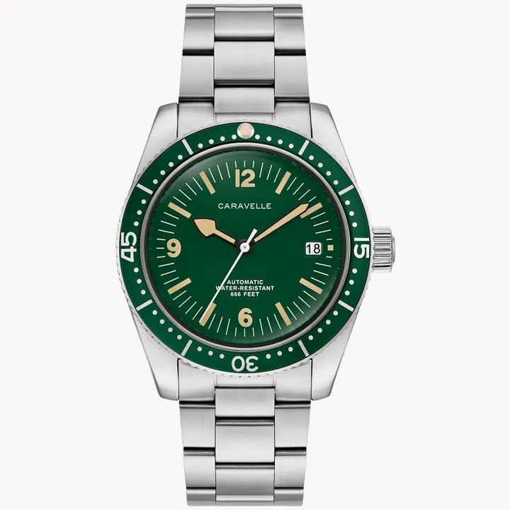 Bulova Vintage Sea Hunter 39mm Automatic Watch 