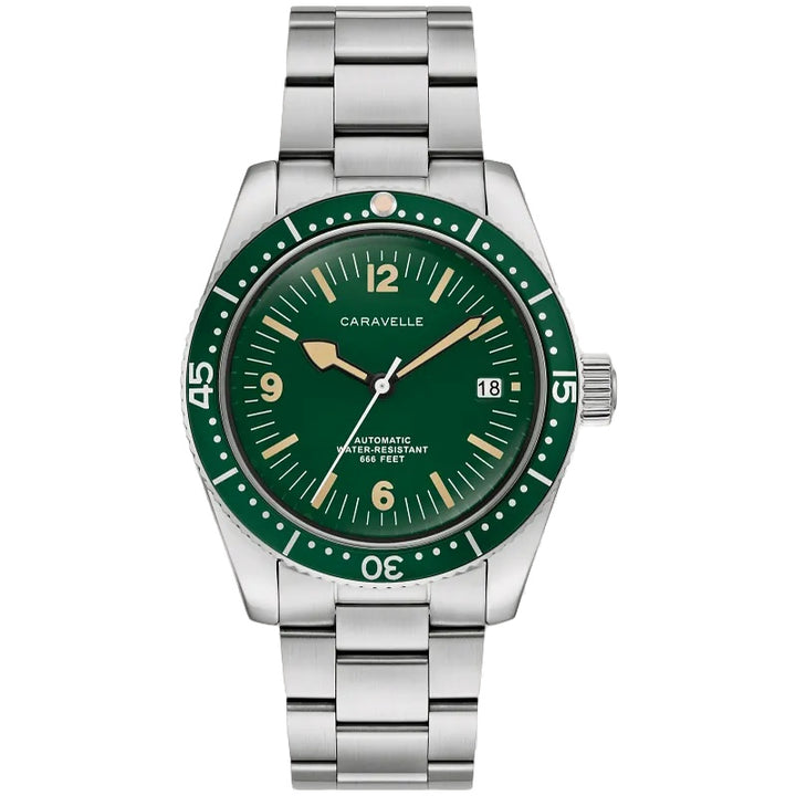 Caravelle Vintage Sea Hunter 39mm Automatic Watch 