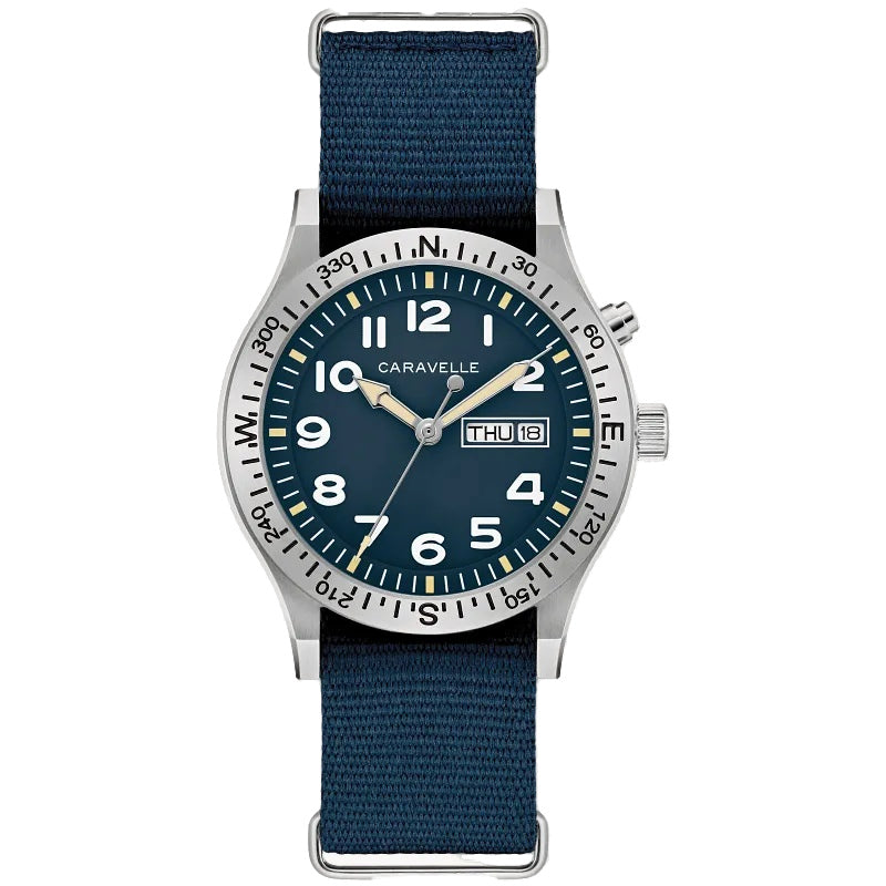 Caravelle Light Up 39mm Quartz Watch.43C126