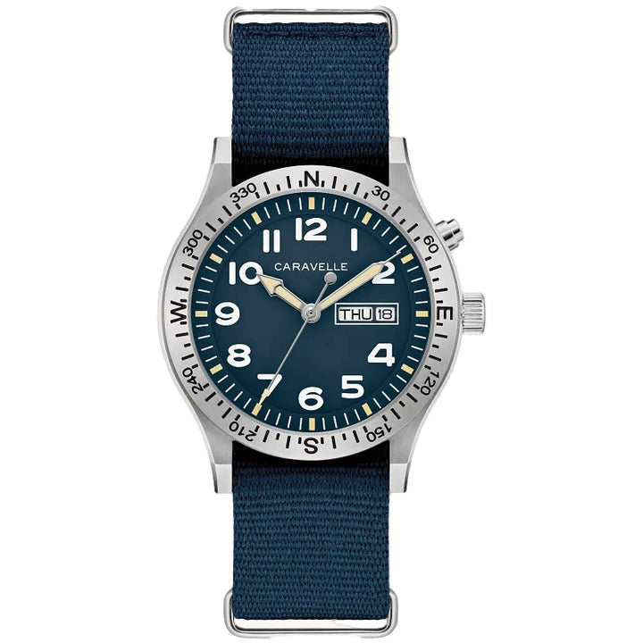 Caravelle Light Up 39mm Quartz Watch.43C126