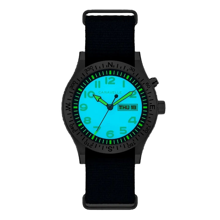 Caravelle Light Up 39mm Quartz Watch.43C126