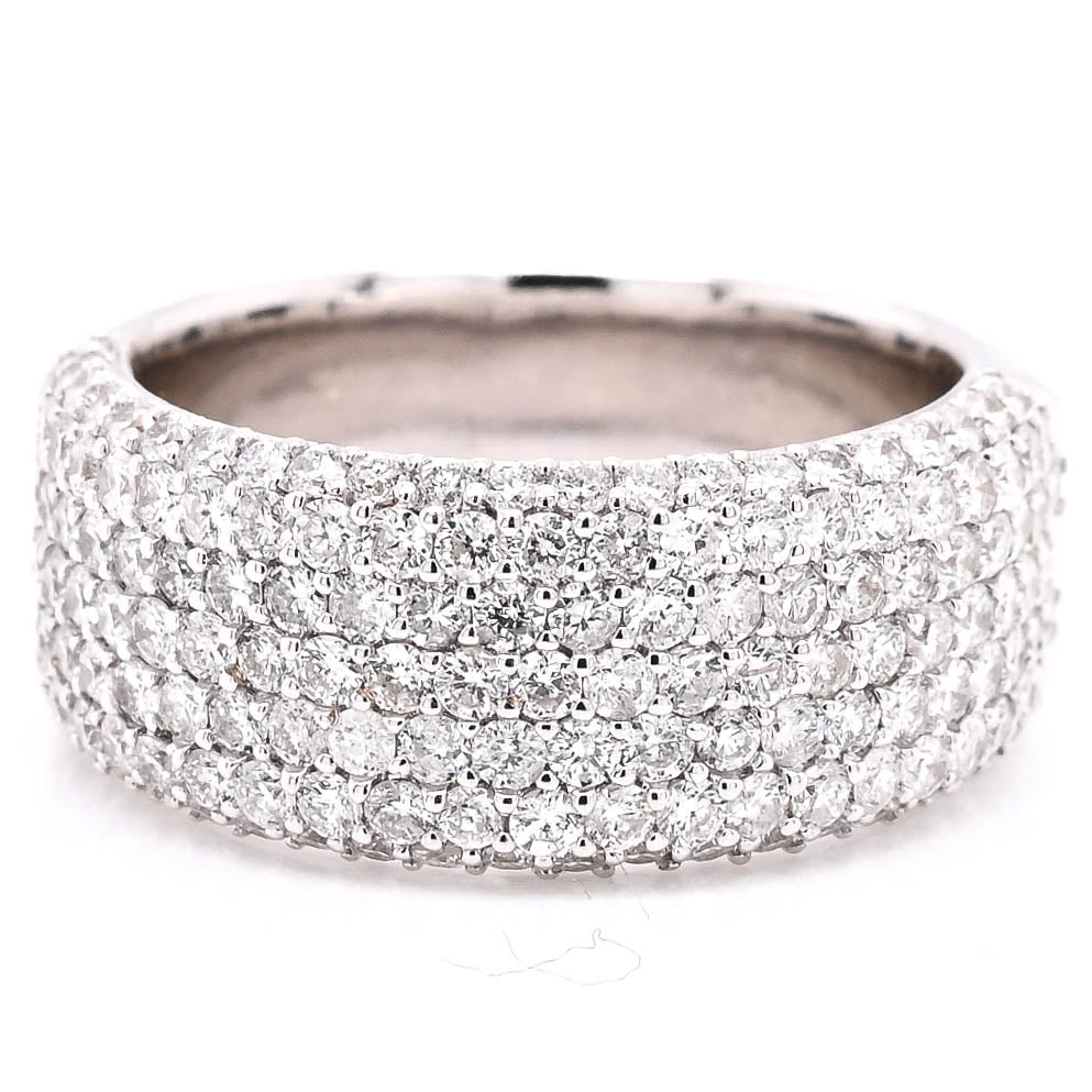 graziella 14KT White Gold 1.94CTW Diamond Celebration Ring