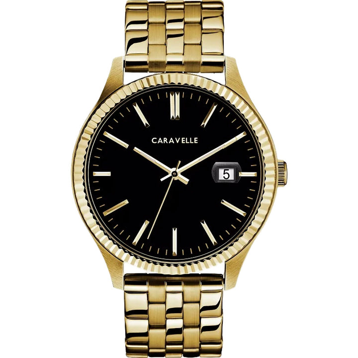 Bulova Caravelle Dress 41mm Quartz Watch 44B121