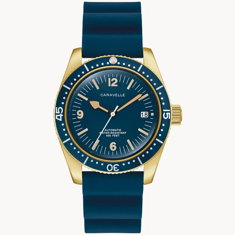 Bulova Vintage Sea Hunter 39mm Automatic Watch 