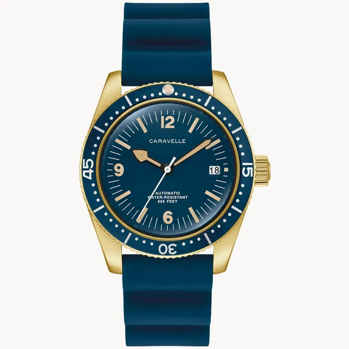 Bulova Vintage Sea Hunter 39mm Automatic Watch 