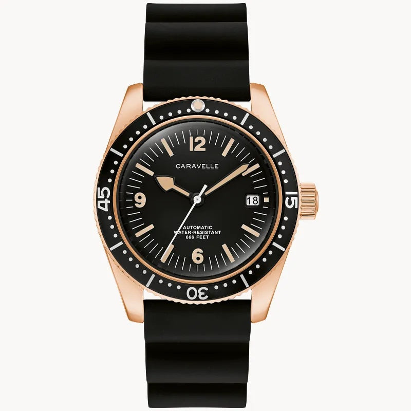 Bulova Vintage Sea Hunter 39mm Automatic Watch 
