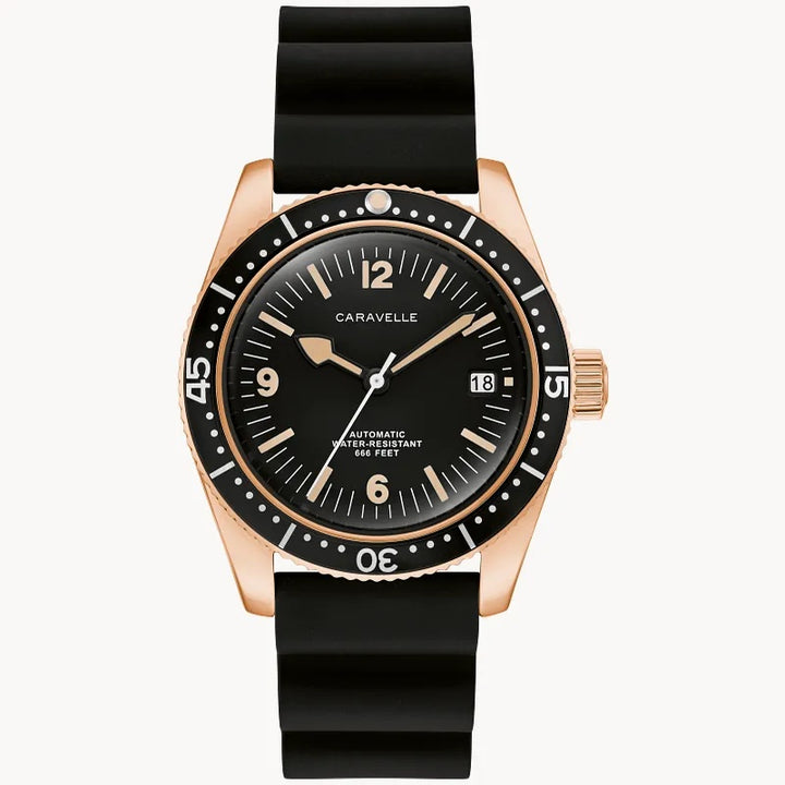 Bulova Vintage Sea Hunter 39mm Automatic Watch 