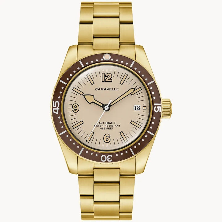Bulova Vintage Sea Hunter 39mm Automatic Watch 