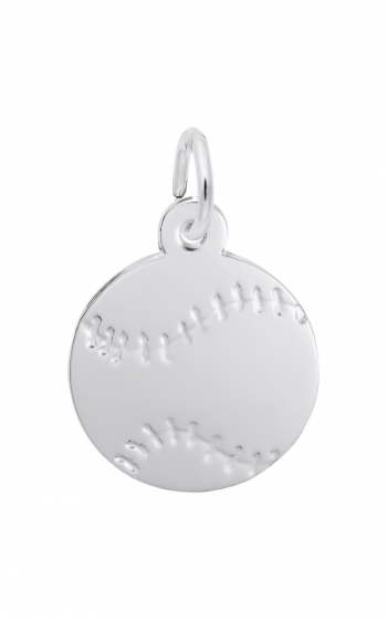 Rembrandt Sterling Silver Baseball Charm.