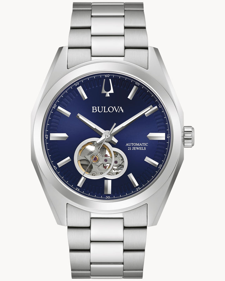 Bulova Surveyor 42mm Automatic Watch. 96A275