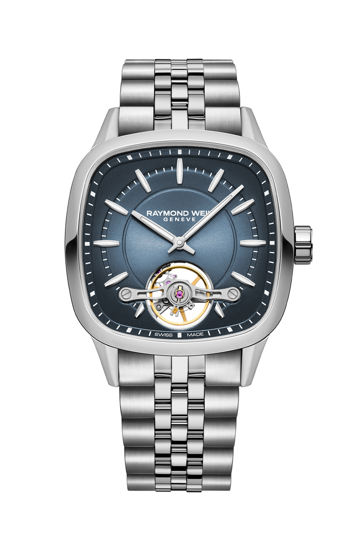 Raymond Weil Freelancer Calibre RW1212 Men’s Automatic Blue Steel 40x40mm Watch, 2790-ST-50051.