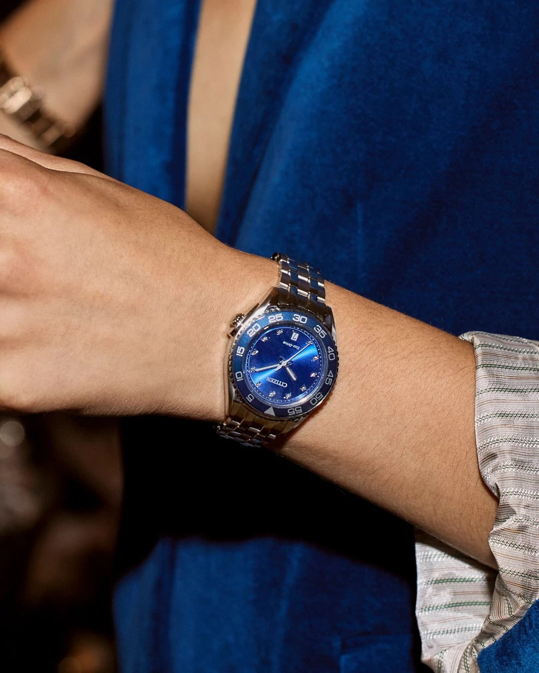 Citizen Carson 35mm Eco-Drive Watch. FE6160-57L