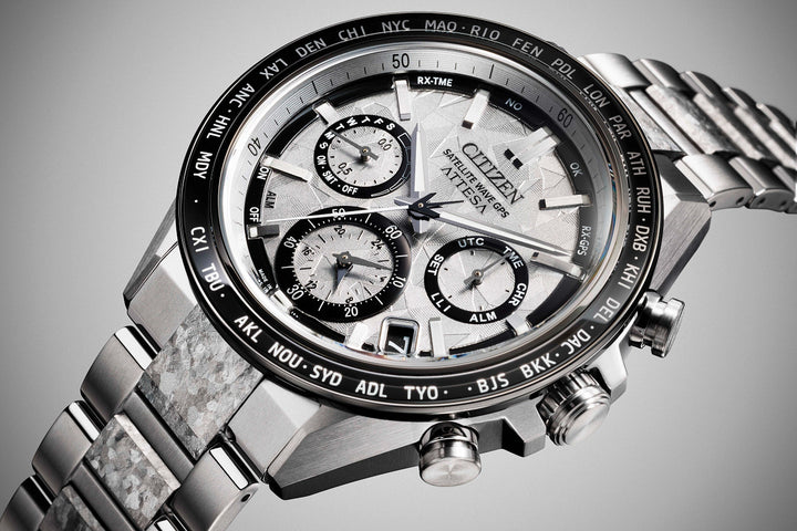 Citizen ATTESA Platinum Shine 44.6mm Eco-Drive Watch. CC4076-65A