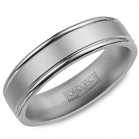 Torque Titanium Wedding Band.