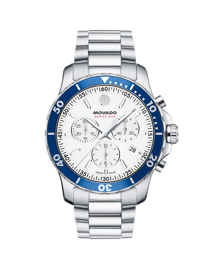 Movado Series 800 42mm Chronograph Swiss Quartz Watch. 2600195