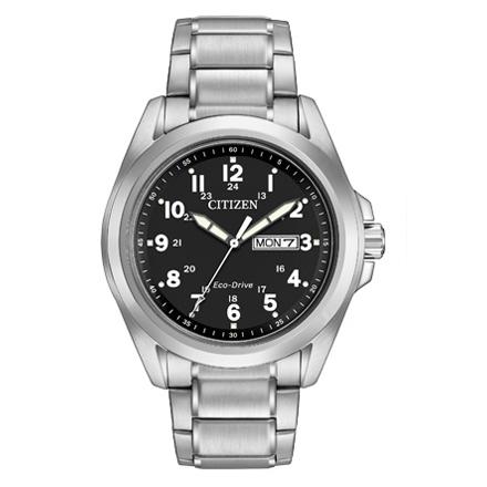Citizen Men's Chandler 43MM Eco-Drive Watch. AW0050-82E