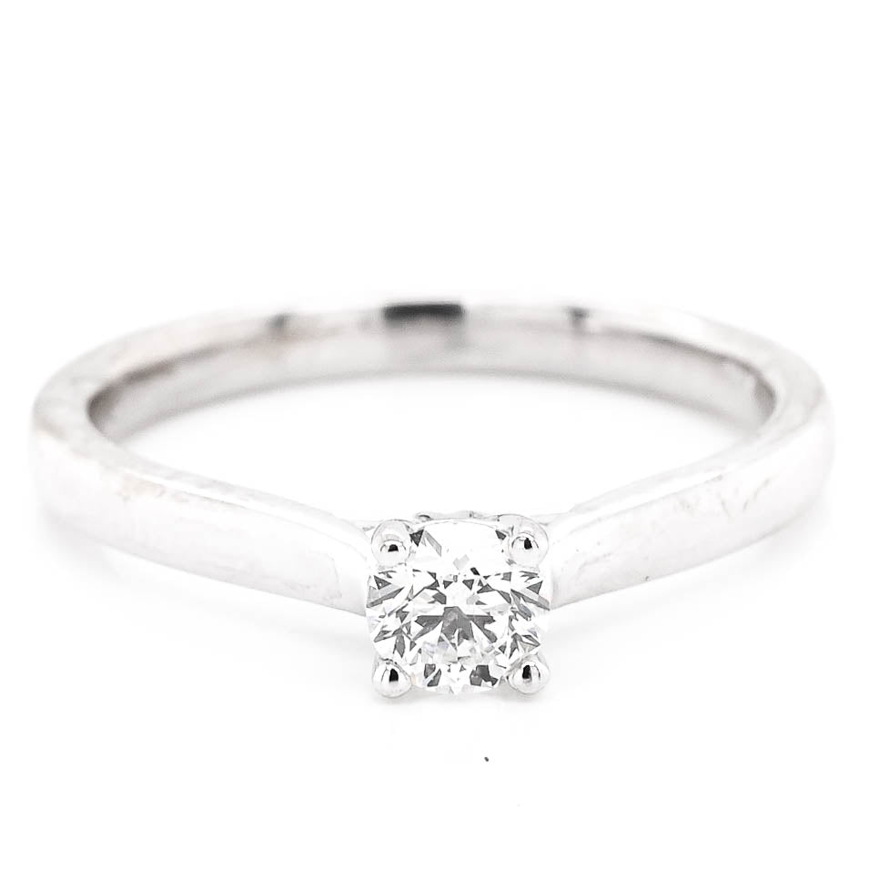 Graziella Originals Diamond Engagement Ring. 0.30CT I1 - H Center Diamond.