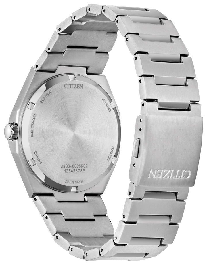 Citizen Zenshin Three-hand Super Titanium 39mm Eco-Drive Watch. AW0130-85L