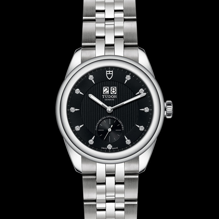 Tudor Glamour Watch - M57100-0004 - 42mm steel case