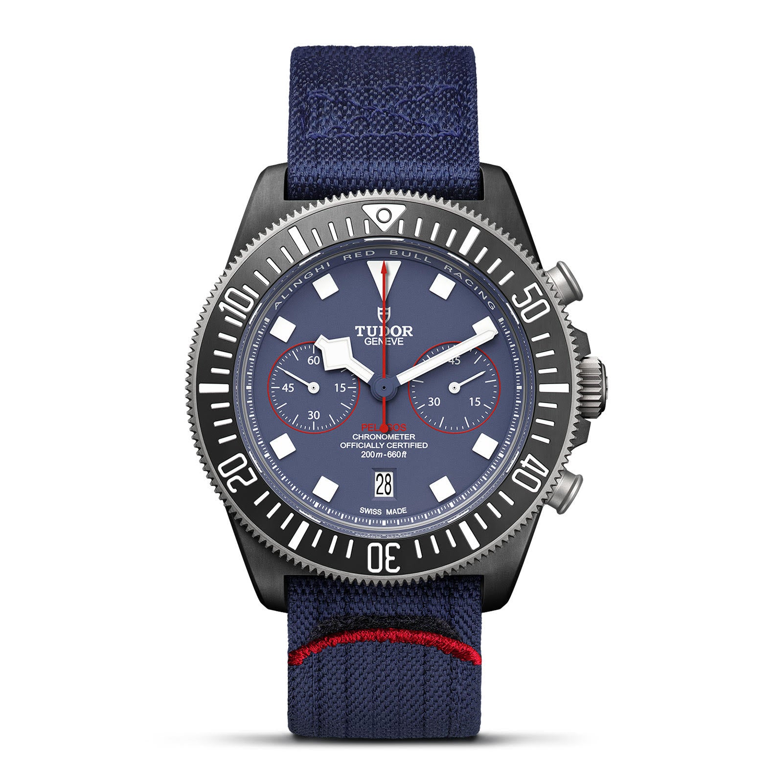 Tudor Pelagos FXD Watch M25807KN 0001 Titanium bezel black carbon insert Graziella Fine Jewellery