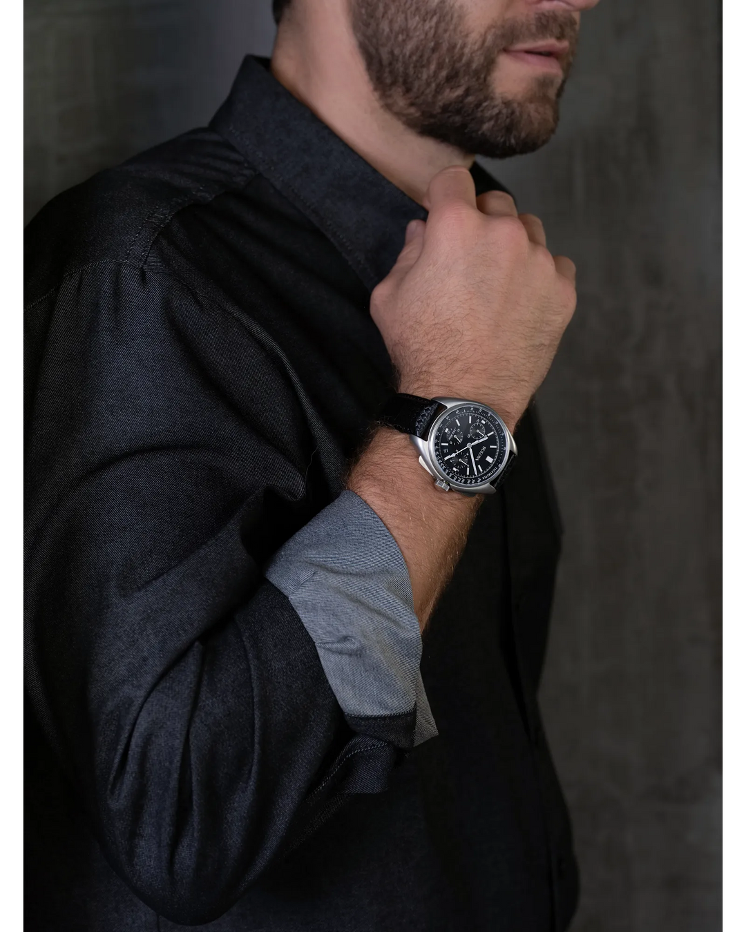 Bulova Lunar Pilot 45MM Quartz Watch. 96B251.