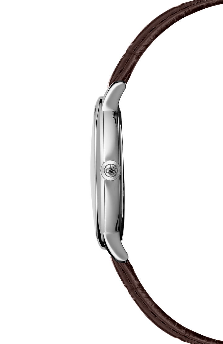 Raymond Weil Toccata Classic Brown Leather Strap Quartz 39mm Watch. 5485-SL5-65001