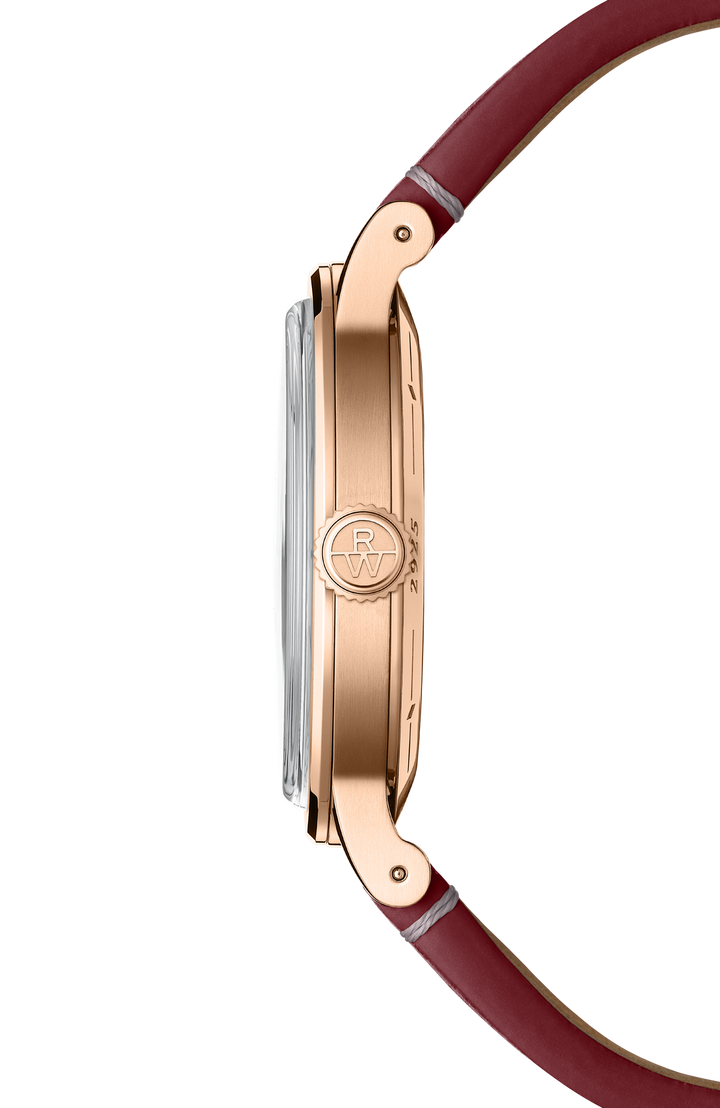 Raymond Weil Millesime Automatic Central Seconds Red Grape Dial 39mm Watch. 2925-PC5-45001