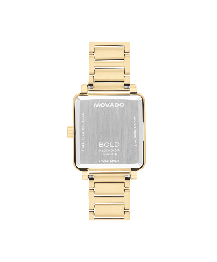 Movado Bold Evolution 2.0 28mmx26mm square Swiss Quartz Watch. 3601165