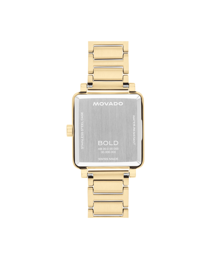 Movado Bold Evolution 2.0 28mmx26mm square Swiss Quartz Watch. 3601165