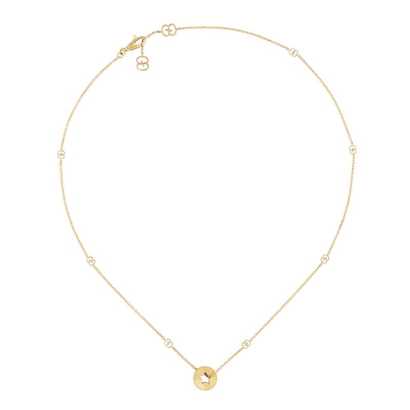 Gucci Icon 18k Star Necklace