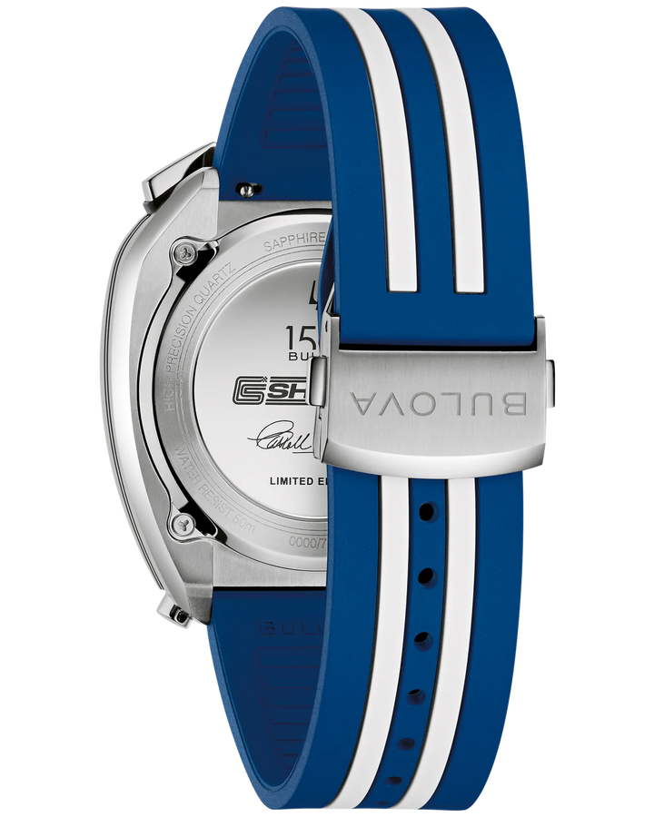 Bulova SHELBY® Racer Chronograph Limited Edition 43mm Precionist Watch. 98B452