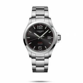 Pre-Owned Longines Conquest HVP 43mm Swiss Quartz Watch. L37264566.