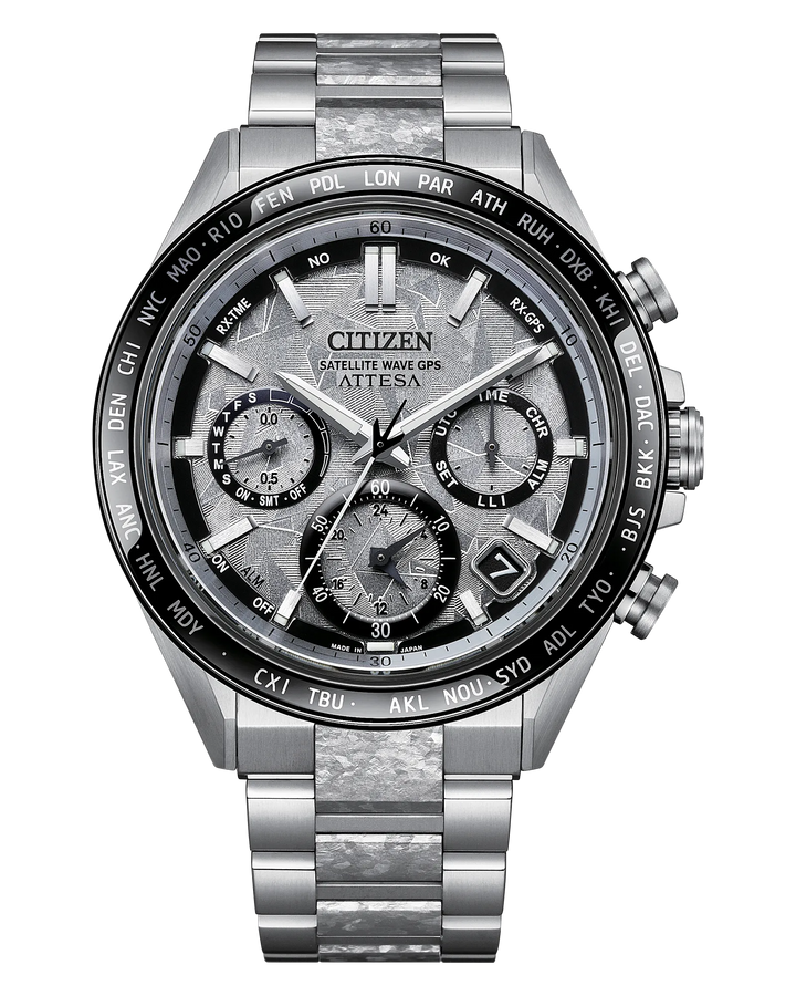 Citizen ATTESA Platinum Shine 44.6mm Eco-Drive Watch. CC4076-65A