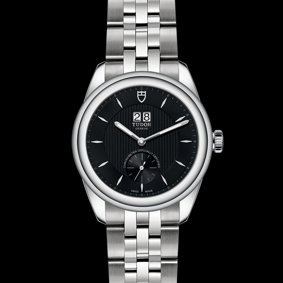 Tudor Glamour Watch - M57100-0003 - 42mm steel case