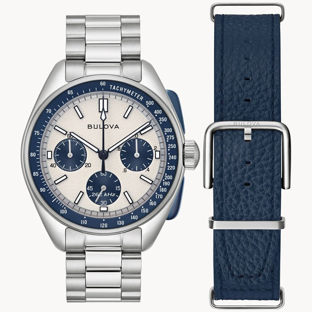 Bulova Lunar Pilot 43.5mm Quartz Watch. 98K112