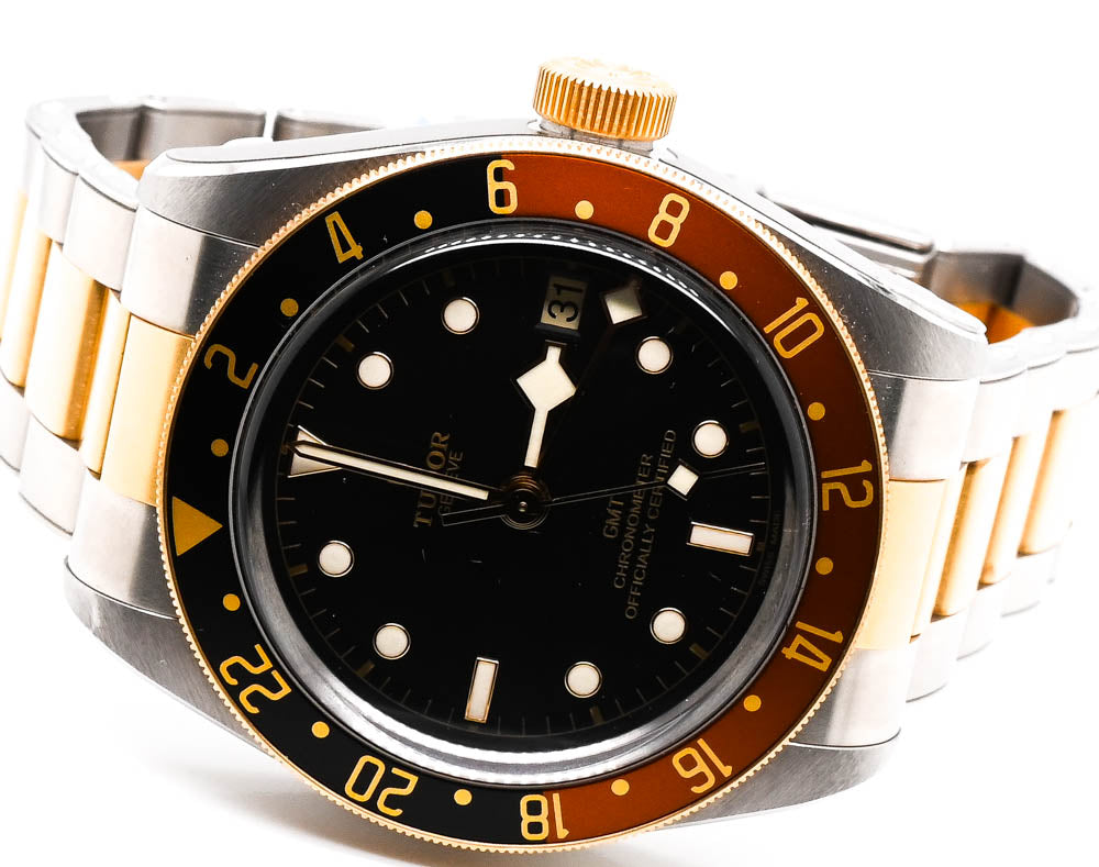 PRE-Owned Tudor Black Bay GMT S&G. M79833MN.