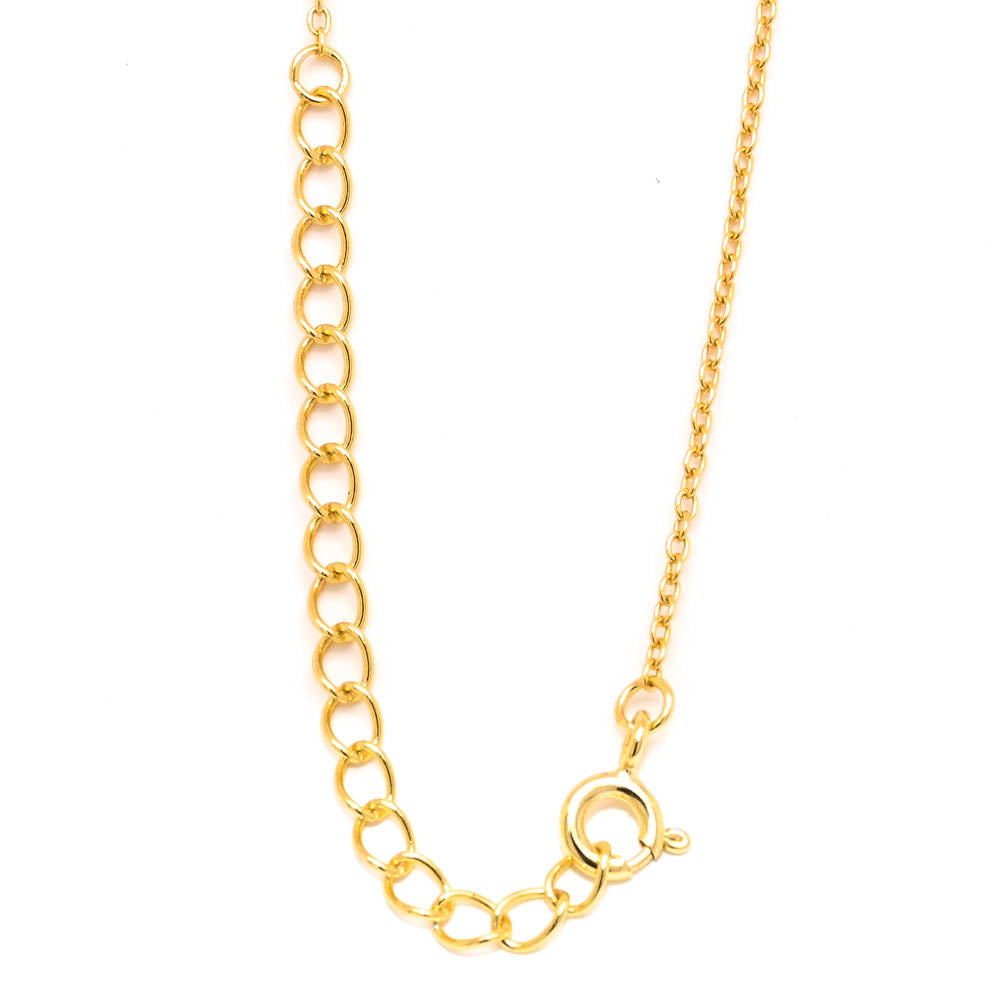 Graziella Sterling Silver Freshwater Pearl Cross Necklace.