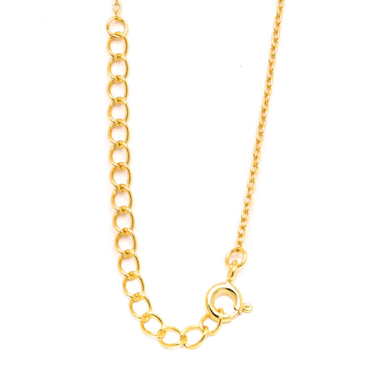 Graziella Sterling Silver Freshwater Pearl Cross Necklace.